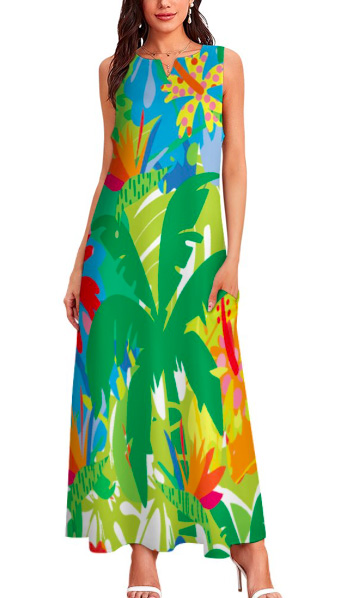 Puccelli Palm Tree designer dress